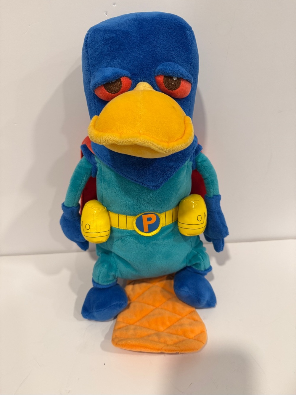 Disney Perry the Platypus Superhero Plush